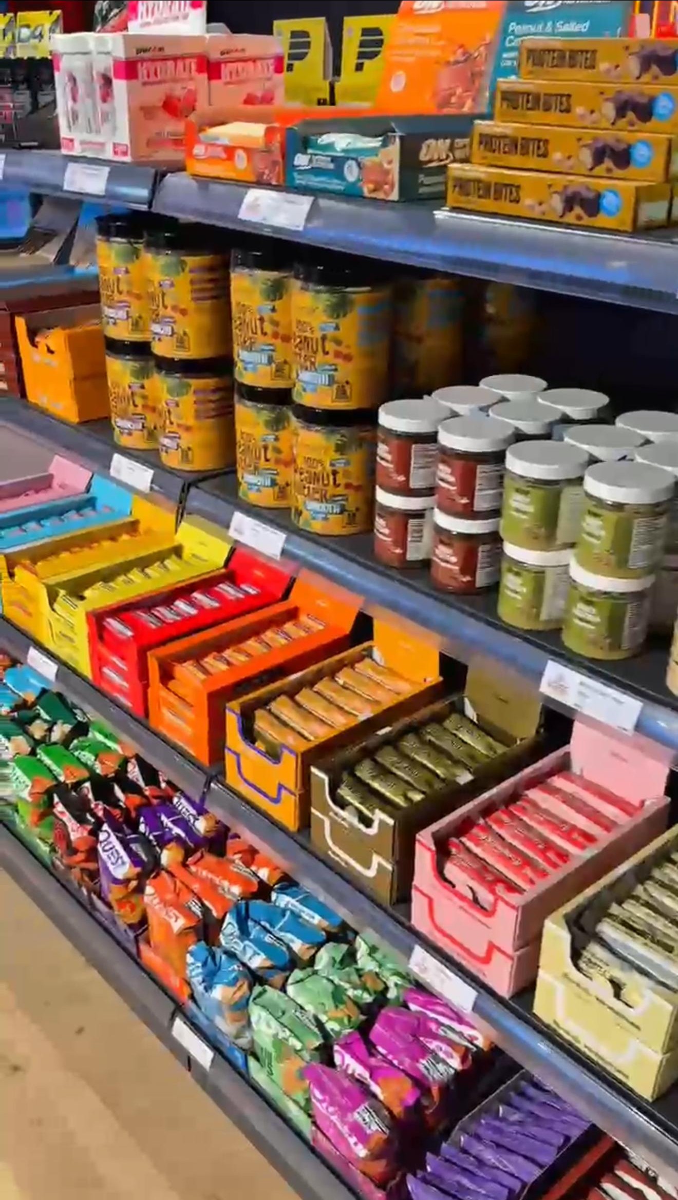 Proteinriegel & Fitness Snacks Regal
